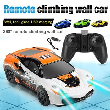 

Climbing RC Car Remote Control LED Light Antigravity Electric Toy Kids Gifts AN88