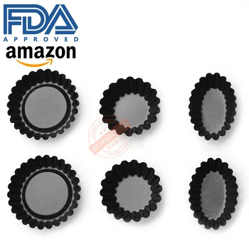 

High Carbon Steel No Touch Chrysanthemum Calyx Send Dish Mold Three Species No Type Cake Mould Suit 6 Individual Dress