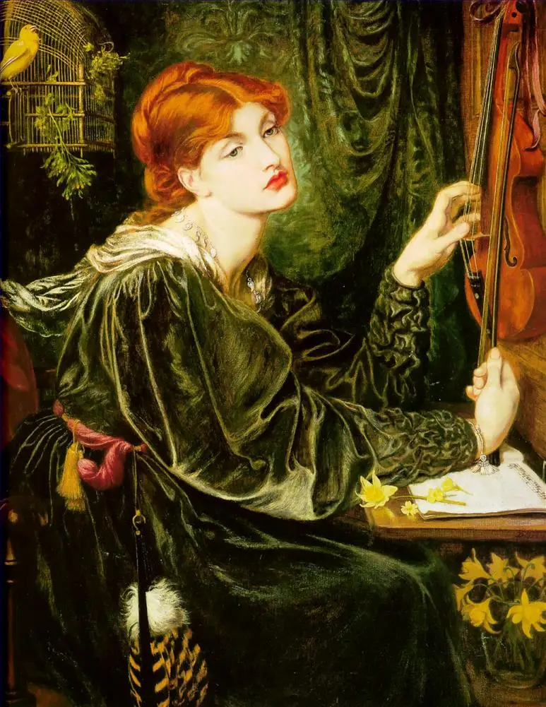 16 художественных картин ручной работы учителями колледжа-Veronese Pre Raphaelite Dante Gabriel