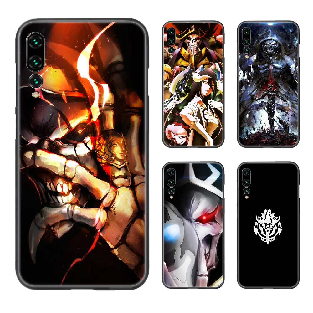 Чехол для телефона Overlord из аниме Корпус Корпуса Для Huawei P8 P9 P10 P20 P30 P40 Lite Pro Plus smart Z