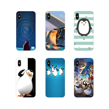 

For Samsung Galaxy S2 S3 S4 S5 Mini S6 S7 Edge S8 S9 S10E Lite Plus Penguins of Madagascar Movie Accessories Phone Shell Covers