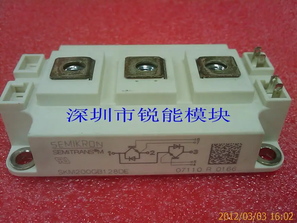 IGBT модуль SKM200GB128DE SKM200GB128D-RNDZ