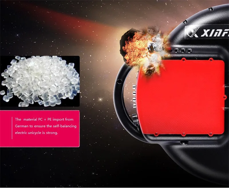 Daibot Electric Scooter Adult One Wheel Self Balancing Scooters 14Inch 60V 350W Portable Electric Balance Unicycle With Push Rod (7)