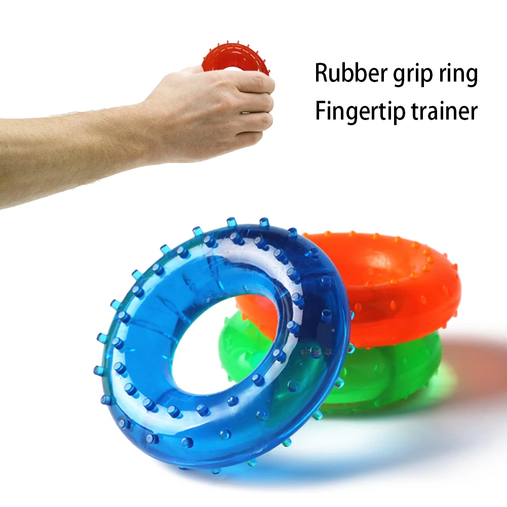 

Finger Exerciser Gripper Grip Ring Strengthener Increase Hand Strength Forearm Wrist Training Carpal Hand Expander