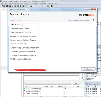

Tems inves 21.2.1 & Tems Discovery 21.2 version Lic + Support 5G test and 5G test log analyze