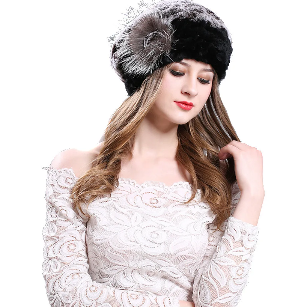 Womail beanies шапка женская зимняя меховая берет шапка с кроличьим мехом Рекс детская вязаная шапка с ушками женская шапка sep 16