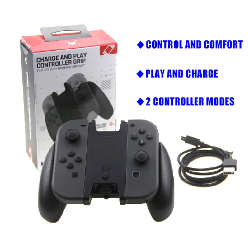 Ручка для зарядки зарядное устройство для док-станции для nintendo Switch NS Joy-Con держатель эргономичный дизайнерский переключатель съемная ручка