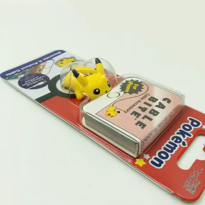 Милый мини кабель укуса животных кабель протектор для IPhone зарядное устройство для Android провода игрушек желтый маленький Pet магазин игрушки для детей - Цвет: 2