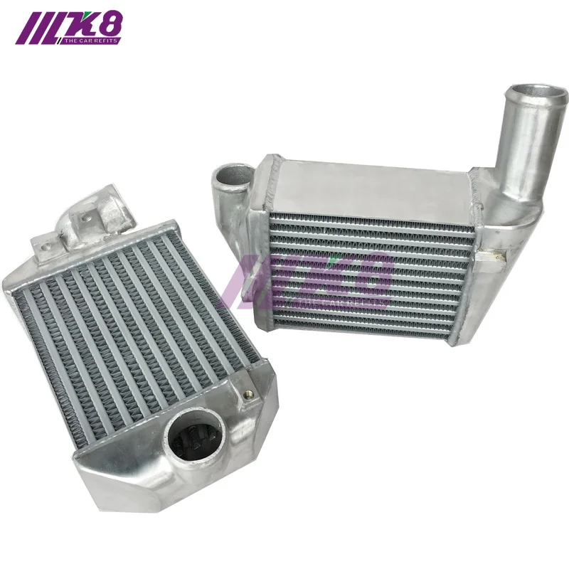 Front Side Mount Intercooler For 00-02 Audi S4 B5/01-05 Audi Allroad A6 C5 2.7L