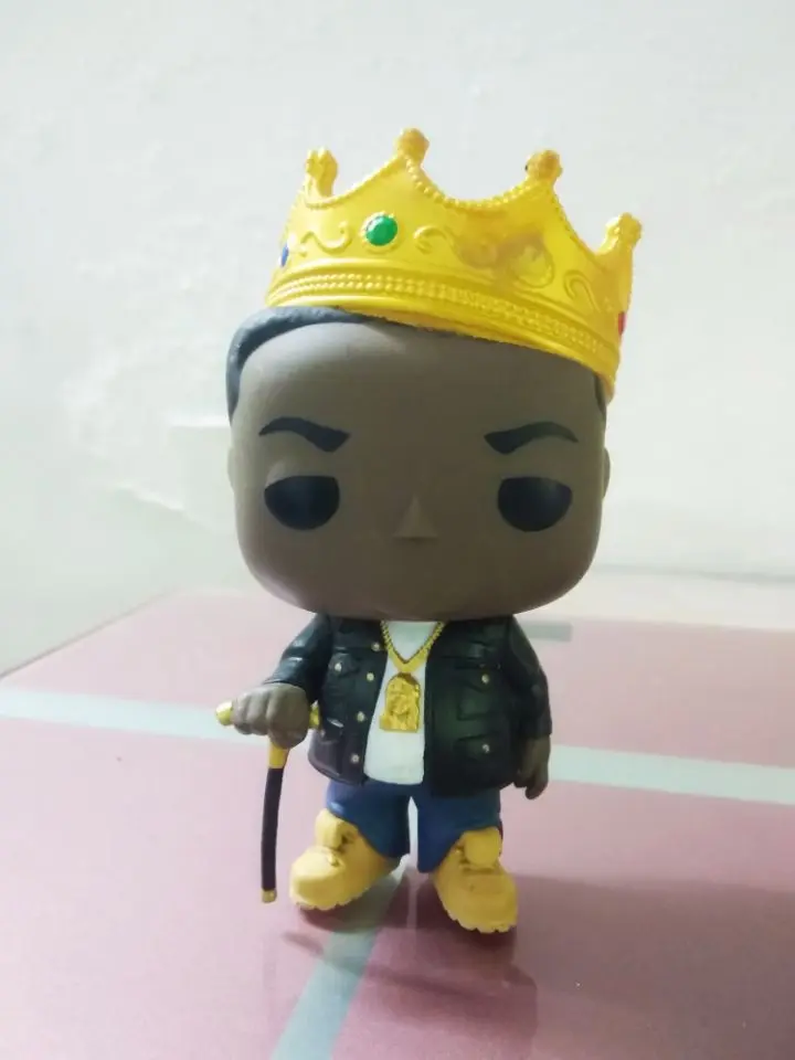 Подлинные скалы Funko pop: известный B.I.G. Виниловая фигурка Коллекционная модель