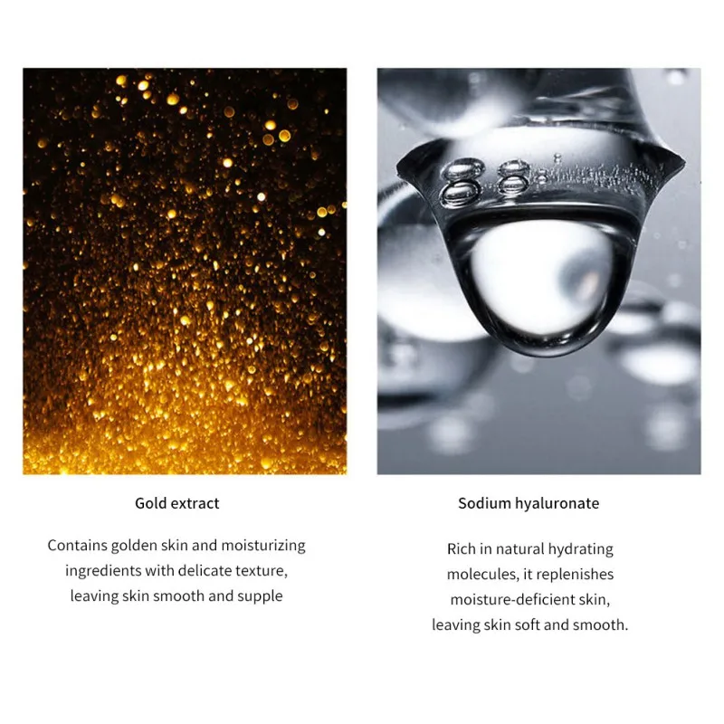 Golden Caviar Eye Cream Moisturizing Remove Dark Circles Eye Bags Electric Massage Eye Cream