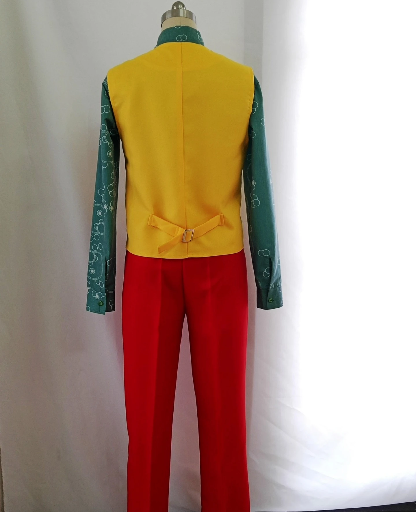 new cosplay Joker Joaquin Phoenix Character high quality clothing Halloween makeup party, male, female suit Cotton Suit