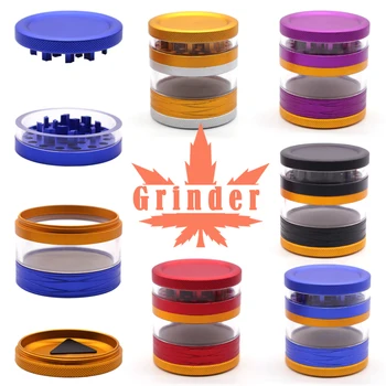 

4 layers Herb Metal Grinder Tobacco Crusher Smoking Accessory