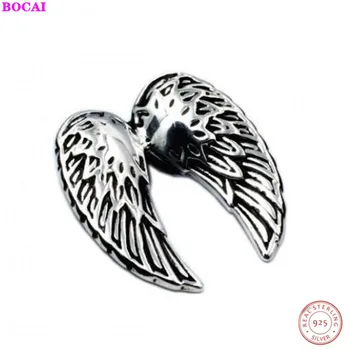 

BOCAI S925 sterling silver pendant for men and women lovers S925 pure silver Handmade thai silver Classic pendants