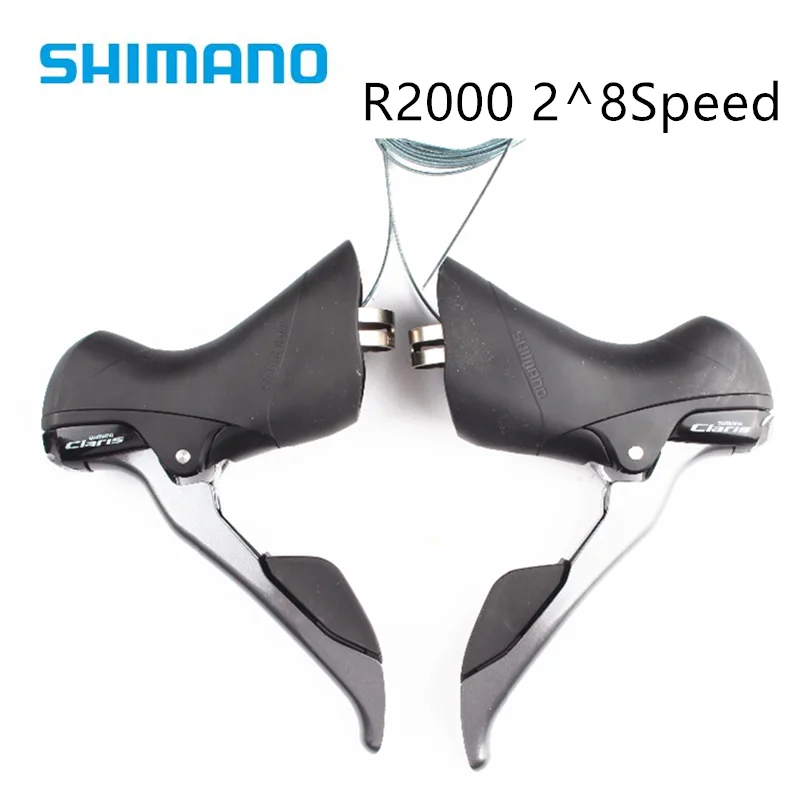 

Shimano new Claris ST-R2000 2x8-speed Shift/Brake Levers Set Right & Left Hand Road Bicycle Parts