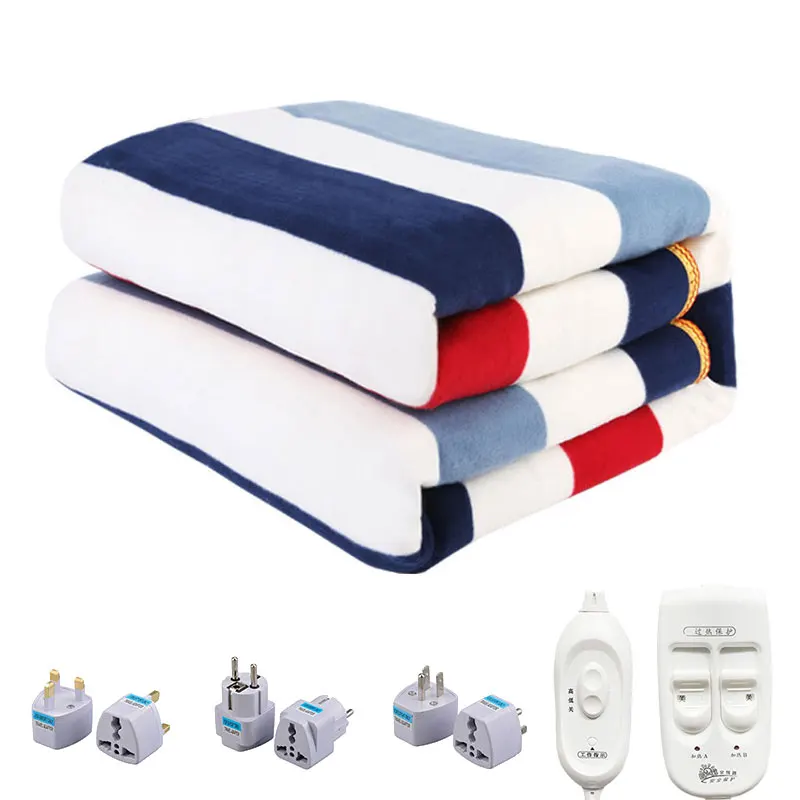 Electric Heated Blanket Double 220v Heater Bed Thermostat Soft Electric Mattress Heating Blankets Warmer Heater Carpet 180cm: Cheap Electric Blankets, Buy Quality Home & Garden Directly from China Suppliers:Electric Heated Blanket Double 220v Heater Bed Thermostat Soft Electric Mattress Heating Blankets Warmer Heater Carpet 180cm
Enjoy ✓Free Shipping Worldwide! ✓Limited Time Sale ✓Easy Return. Application: Two Seat Material: Synthetic Fiber Power: 76-100W Width: 70-150cm Heat Preservation Duration: 15 Hours & Up Specification: Electric Heating Blanket Length: 150-180cm Type: Heating Pad 220v Certification: CE FCC Rosh Suitable for: Bedroom , living house Function: Adjustable Thermostat Plug: EU US AU UK Adapter Color: Randomly 1 Suitable for: Single Body Function 2: Mattress blanket 