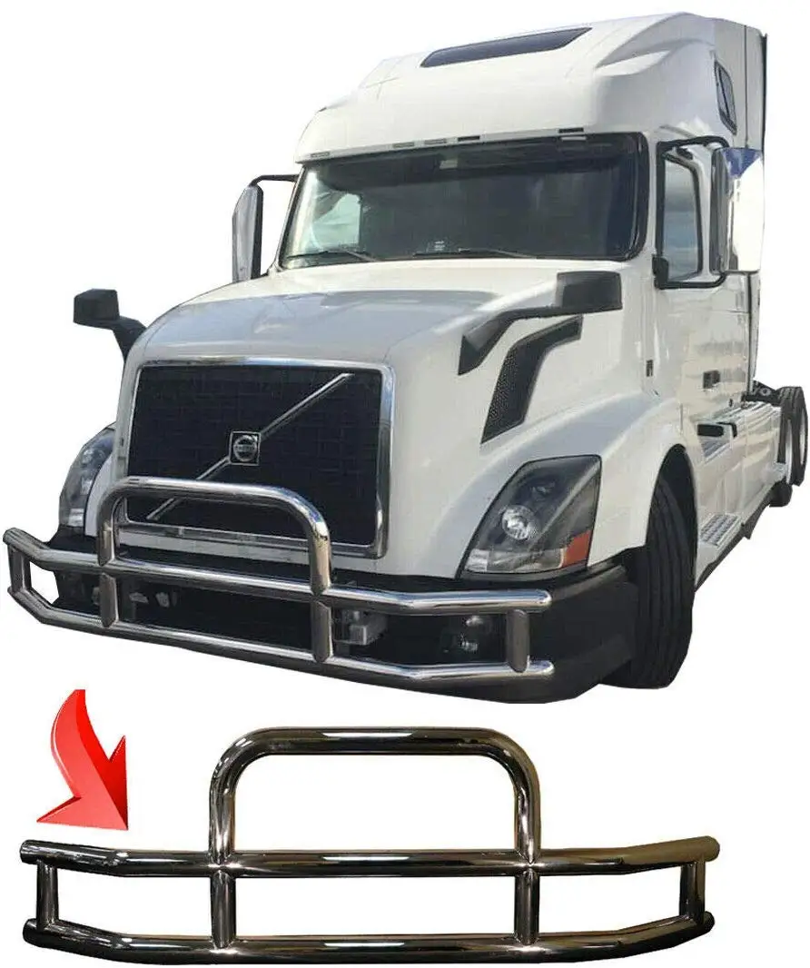 

Fit For Volvo VNL VNR Herd Grill Guard 200 Series
