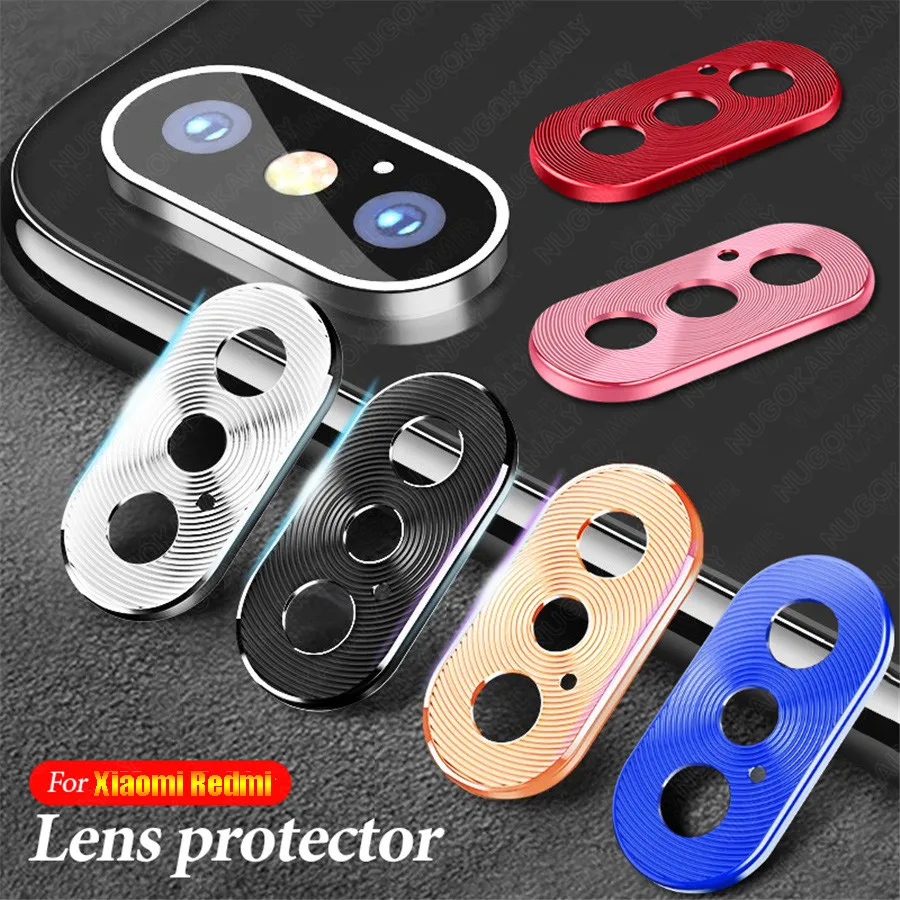 Защитное металлическое кольцо для объектива камеры для Xiao mi Red mi Note 8 7 K20 Pro mi 9T 9 Lite 8 SE 6X A2 A3 задняя защитная крышка для камеры чехол