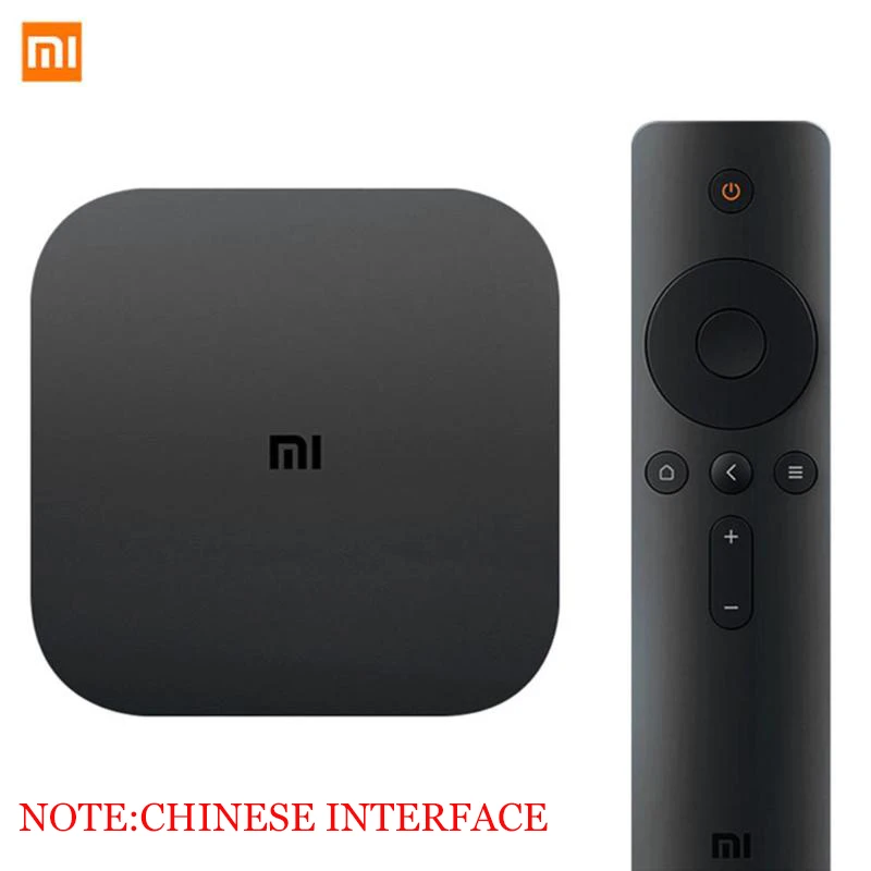 CN версия Xiaomi Mi Box 4c Android 6 0 Amlogic Cortex A53 четырехъядерный 1Гб 8Гб 2 4 ГГц Wi Fi 4K HDR комплект