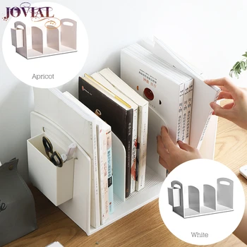

Desk Organizer Multifunction Bookshelf ABS Plastic Storage Book File Hanging Small Box Home Office Computer Desktop Organiser
