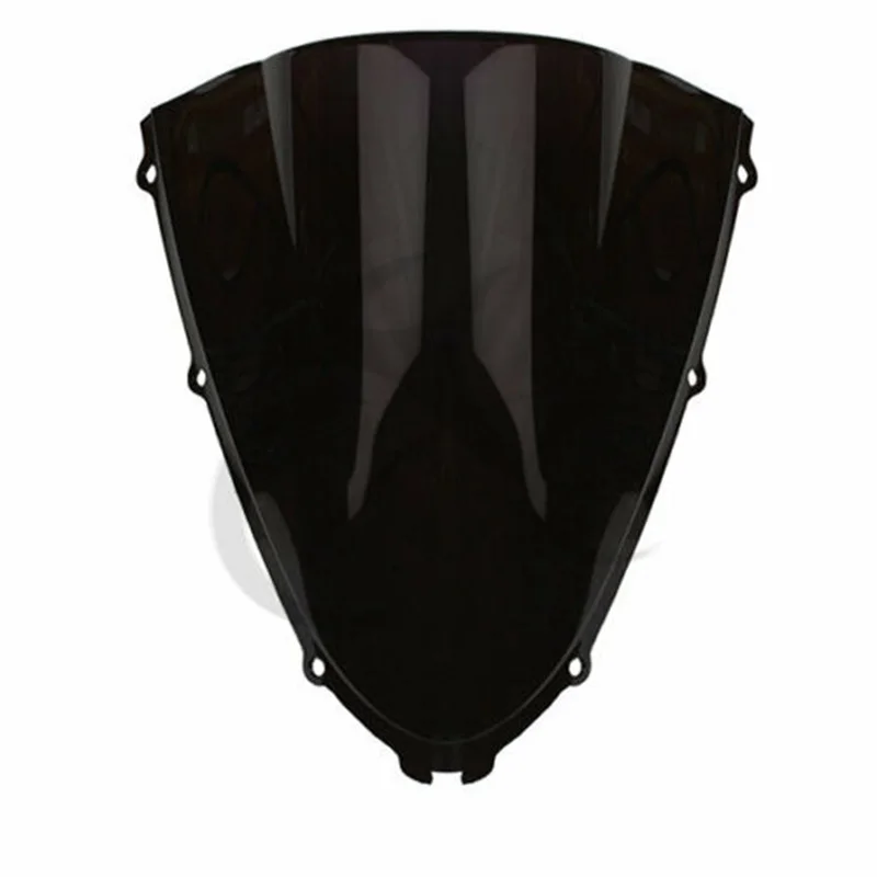 Мотоцикл лобовое стекло D/пузырь для KAWASAKI Ninja ZX14R ZX-14R 2006 2007 06 - Цвет: Black