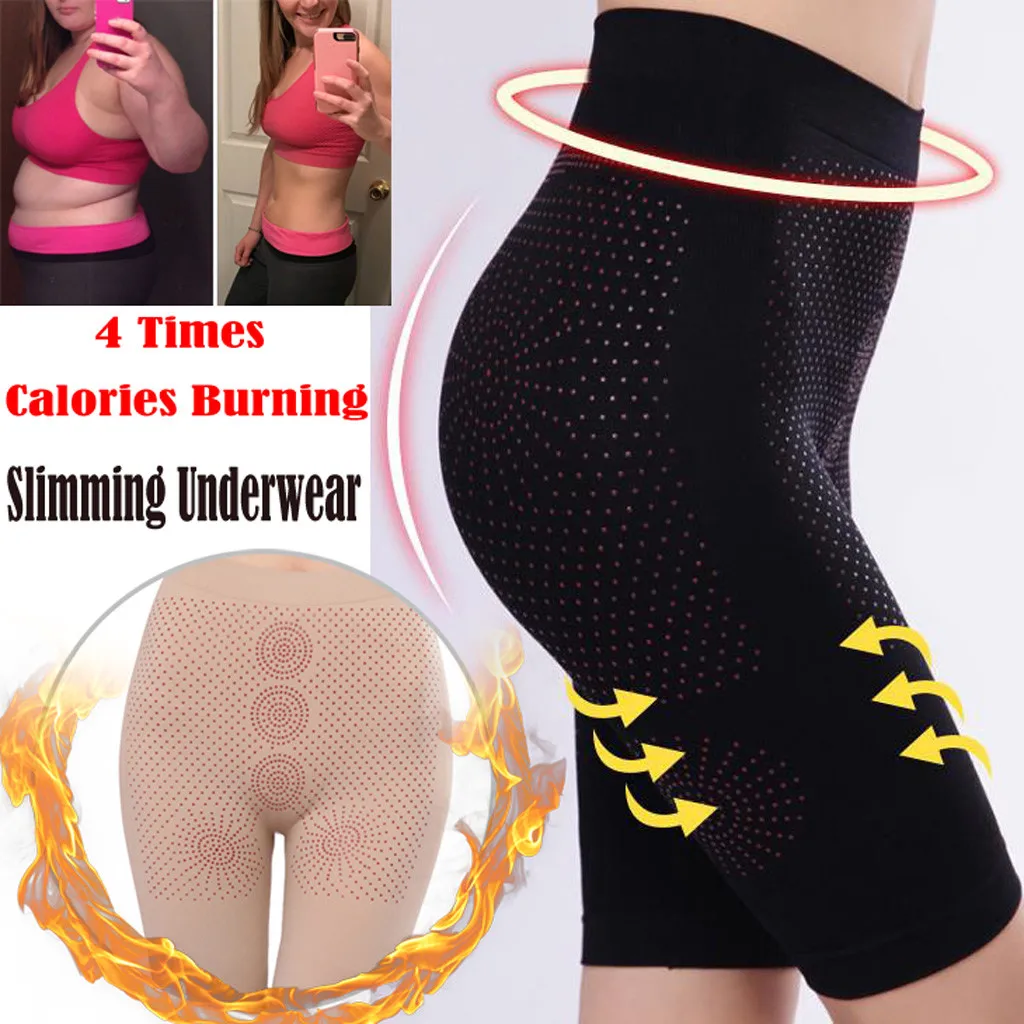 

Slimming Underwear 4 Times Calories Burning Plastic Form Women Elastic Leggings waist trainer fajas reductoras y modeladoras