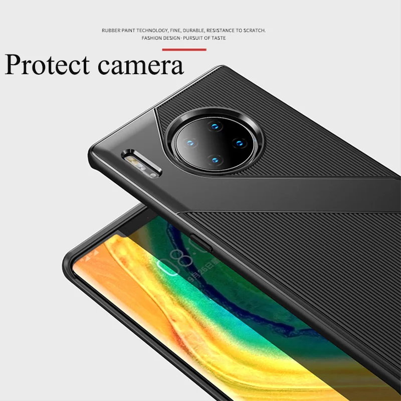 Мягкий ТПУ противоударный чехол с подушкой безопасности для huawei mate 30 Pro нескользящий дизайнерский чехол для телефона