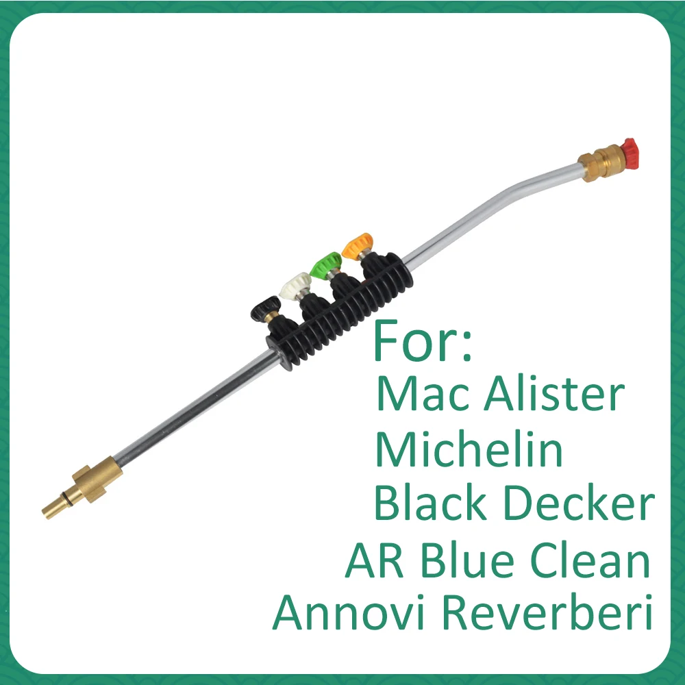 Pressure Washer Wand Tip Car Washer Metal Jet Lance Nozzle Quick