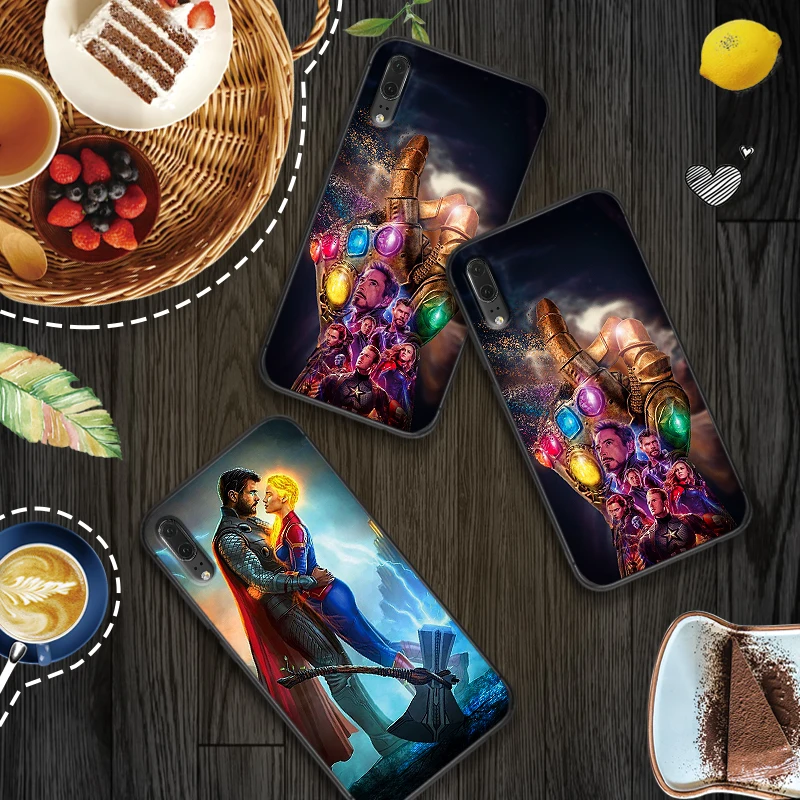 Для huawei P8 P9 мини P10 P20 2019 P30 LITE Марвел Супергерои из “Мстителей” для P Smart Z 2018 Pro