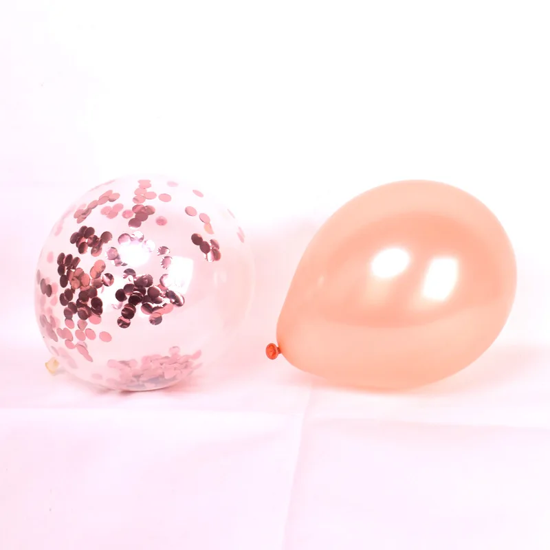 Розовое золото латексный Гелиевый шар 1 18 30 60th день рождения Happy Love праздничные украшения из шаров