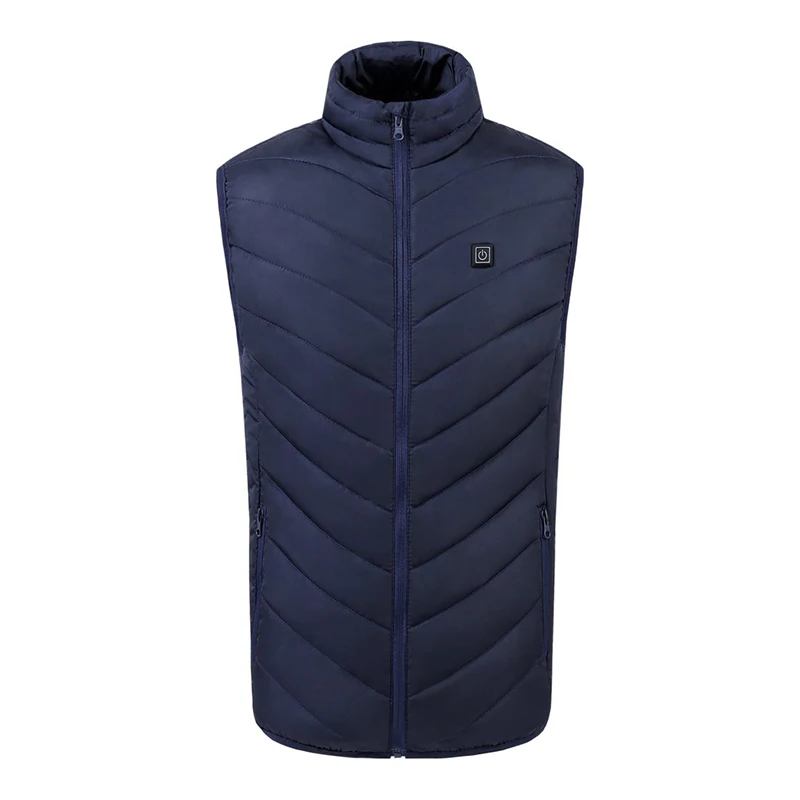 

Unisex Electric Vest Heated Cloth Jacket USB Warm Up Heating Pad Body Warmer