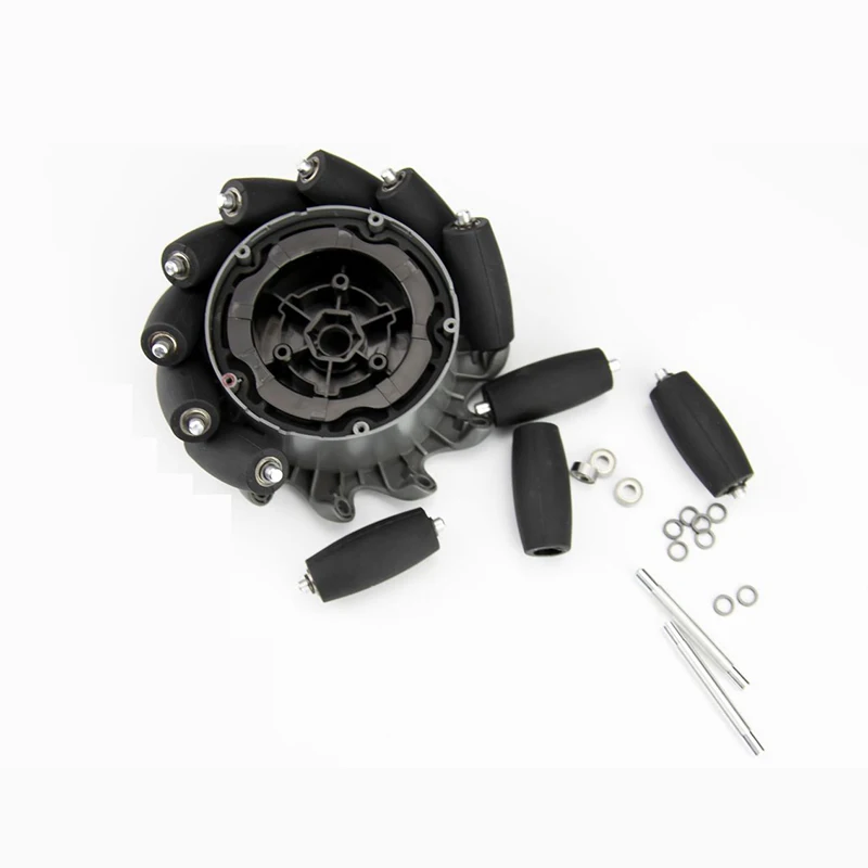 ABKT-12Pcs металлические части с высоким коэффициентом трения DJI Robomaster S1 Mecanum колеса/запасные части для шин для DJI RoboMaster S1 Аксессуары
