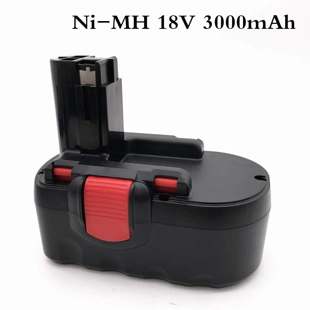 

For Bosch 18V 3000mAh BAT025 Rechargeable Battery Abakoo Ni-MH Power Tools Bateria For Drill GSB 18 VE-2, PSR 18VE, BAT026