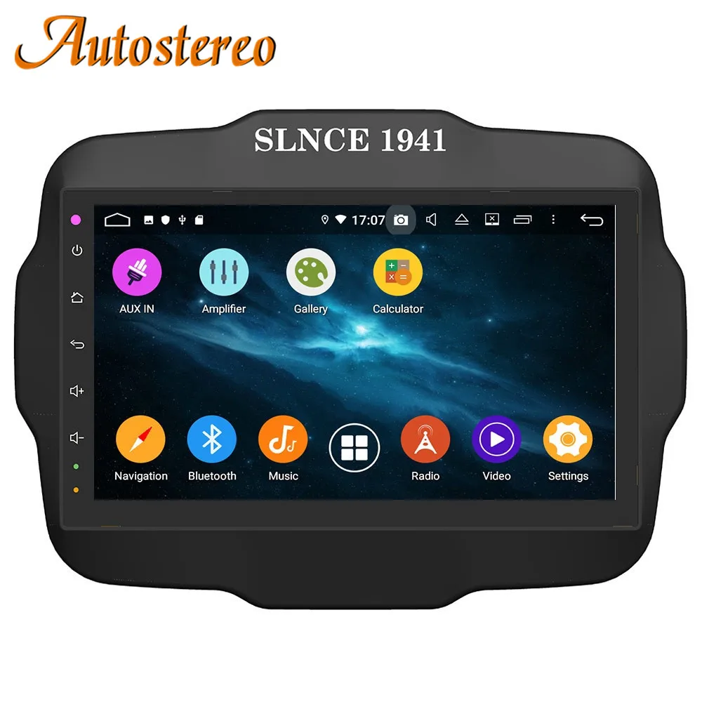 Cheap Android 9.0 DSP 64G No Car DVD Player GPS Navigation For Jeep Renegade 2015+ Auto Stereo Radio Multimedia Player Head Unit Video 4