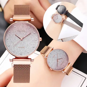 

Fashion Sky Watch Magnet Band Women Quartz Diamond Wristwatch Watches Ladies Watch Women watches dames horloges horloge dames