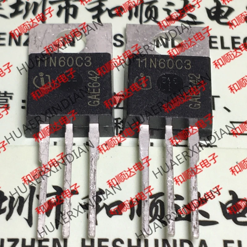 10PCS/LOT New and original SPP11N60C3 11N60C3 TO-220 600V 11A