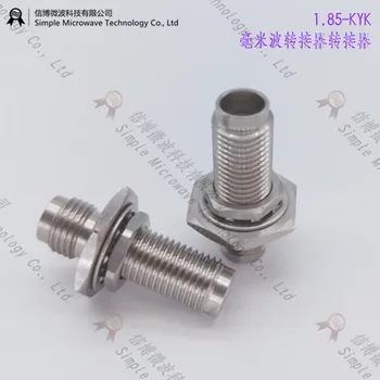 

1.85-KYK Millimeter Wave Adapter 67G 1.85mm Female to Female Through Wall Type 1.85-KFK/1.85-KK