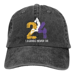kobe bryant Baseball Cap Men Caps colors Women Summer Snapback Breathable Unisex Dropshipping 24 Legends Never Die Caps