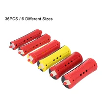 36 шт., разные размеры, парикмахерские бигуди для завивки волос, резинка для завивки волос, инструмент для укладки волос, прочные бигуди для завивки волос