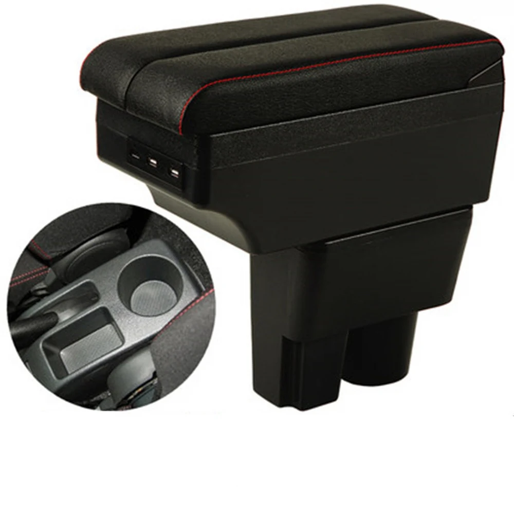 

For Suzuki Liana A6 Armrest Box Retrofit Parts Center Console Special Storage Space Car Elbow Rest with USB Cup Holder