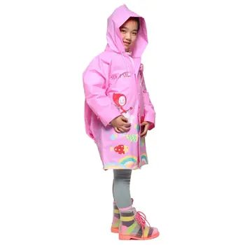 

Thicken Eva With Bag Raincoat Poncho Anime Cartoon Children Raincoat Fashion Children Raincoat Rain Gear