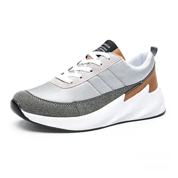 

2020 New Fashion Men Flyweather Comfortable Breathable Non-leather Casual Light Running Sport Jogging Shark Bottom Shoes