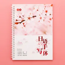3d groove copybook caligrafia aprender japonês hiragana copiar livros apagáveis caneta recarga define ferramentas de escrita para adultos crianças