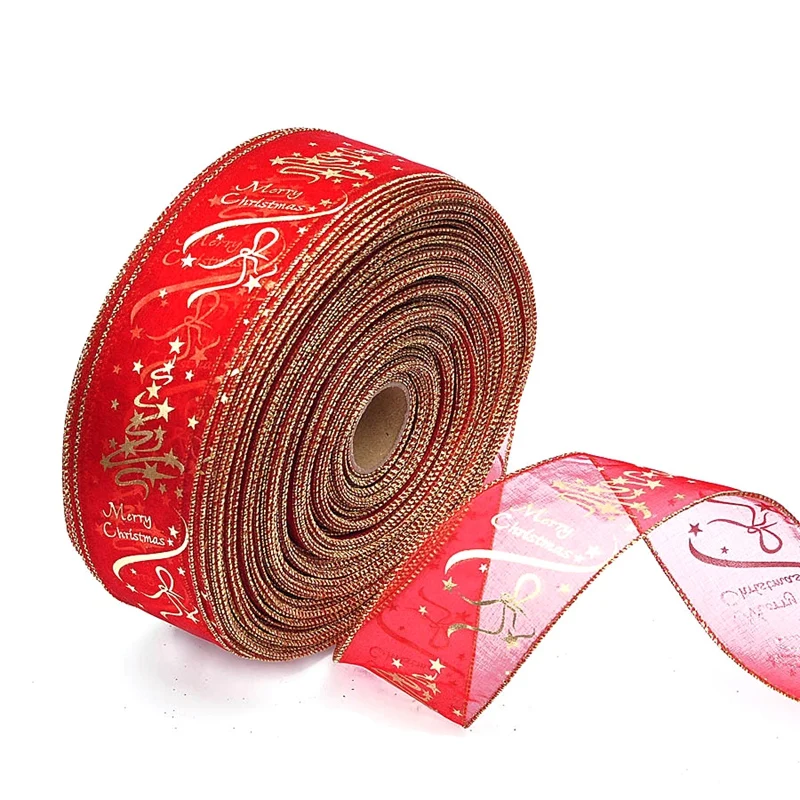

200Cm Christmas Tree Decorations Ribbons Party Supply Xmas Bow Ribbon High-Grade Christmas Decorations for Home