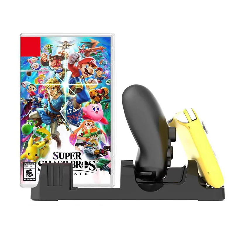 Розничная для nintendo Switch Lite многофункциональная зарядная док-станция, контроллер Joy-Con и Pro контроллер зарядная станция type-C wit