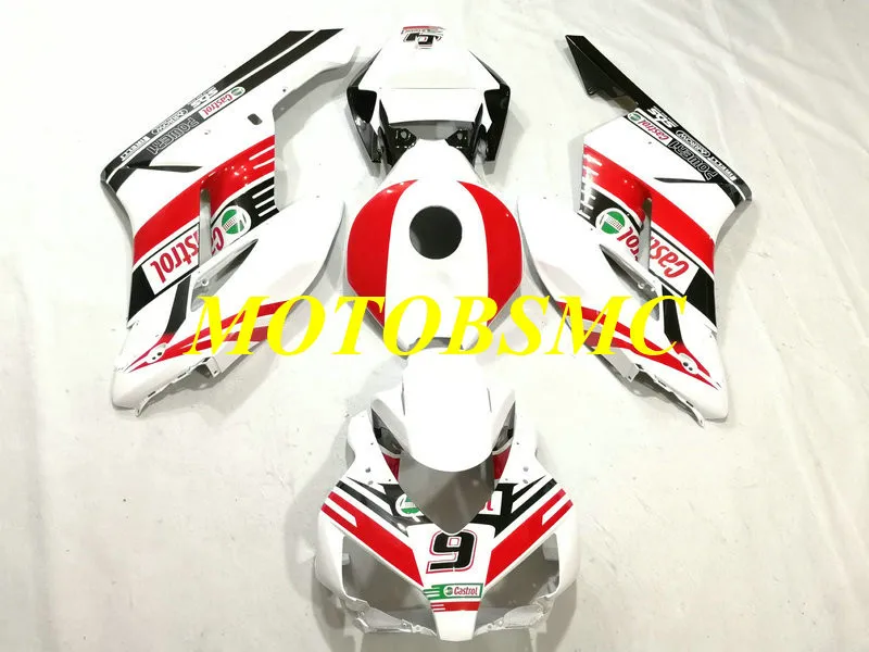 Комплект обтекателей под давлением для CBR1000RR 04 05 CBR 1000RR 1000 RR 2004 2005 ABS белый красный