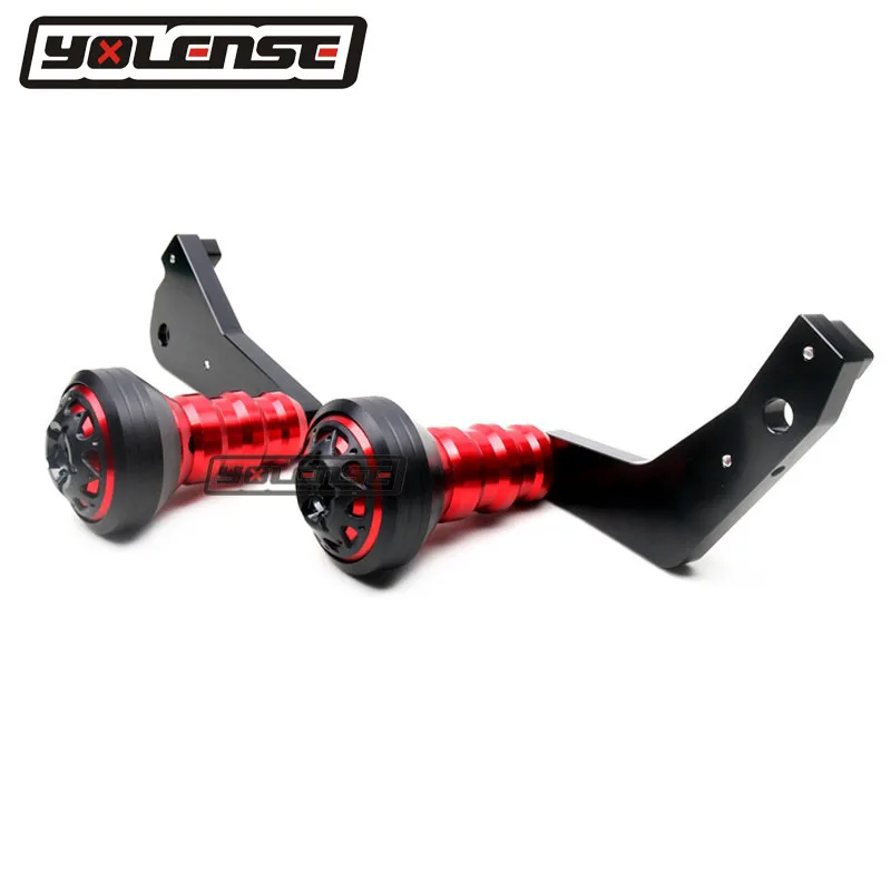 Для HONDA CBR600RR CBR 600 RR CBR 600RR 2013- мотоциклетные защита от падения Рамка слайдер Накладка для защиты от падения для обтекателя протектор - Цвет: Red-B