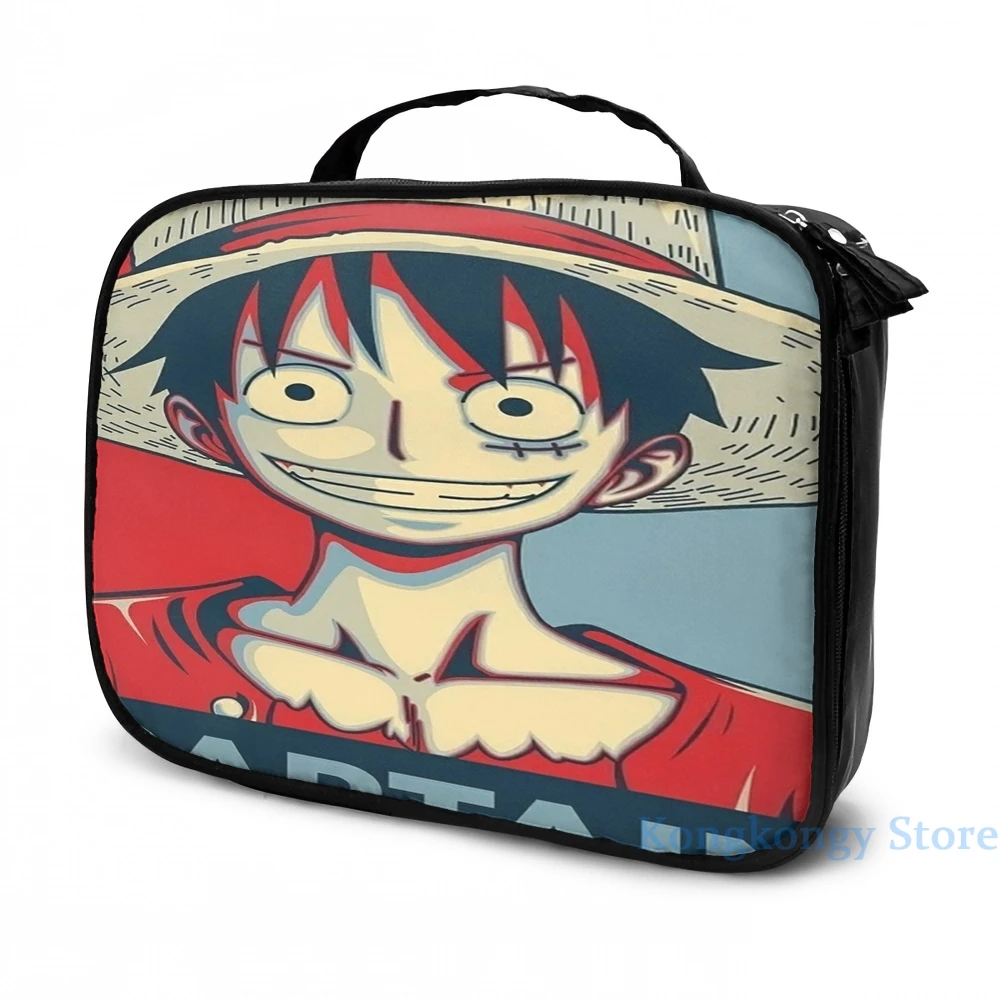 Impressão gráfica engraçada o capitão macaco um d. Luffy pedaço cartaz  carga usb mochila homens sacos