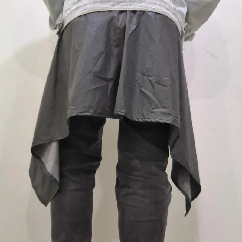 MenWomen Hip Hop Reflective Waist Pants Skirt Punk Style Fashion Dancer Jogger Streetwear Pants Skirts (7)