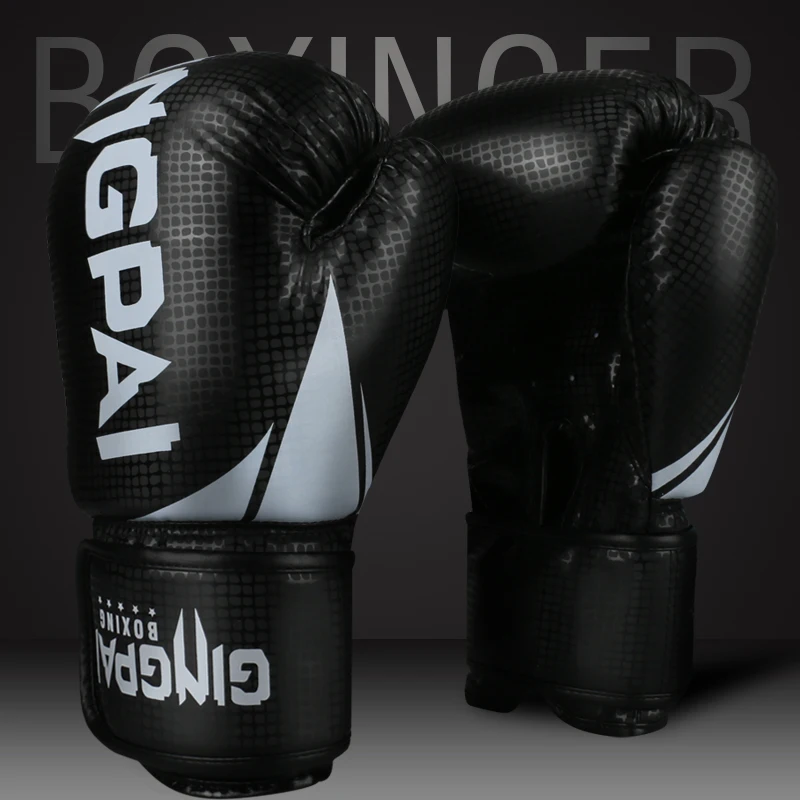 

6oz 8oz 10oz 12oz High Quality Adults Women/Men Boxing Gloves PU Leather MMA Muay Thai Boxe De Luva Mitts Sanda Gloves GYM boks